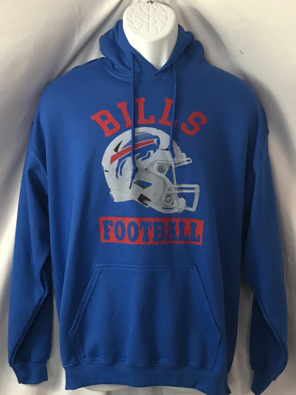 Buffalo Bills Activewear Athletic Sport Cut Football Hoodie